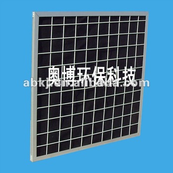 (With metal wire on surface)Aluminum Frame Activated carbon filter