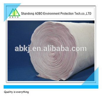 Medium efficiency air filtration material