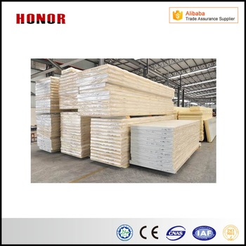 250mm Sainless Steel PU Panel For Cold Room