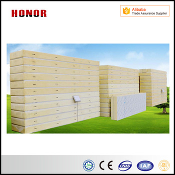 Decorative And Interior PU Sandwich Panels Of Cold Storage Room