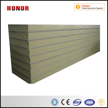 polyurethane sandwich panel for cold room for fish for sale