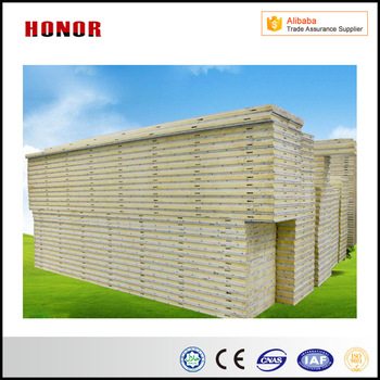 Pu Polyurethane Sandwich Wall Panel Of Freezer Room