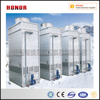 Building Cooling Tower Louvers or Evaporative Condensing Units for Cold Storage Room