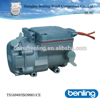 Electric Compressor for hvac system energy efficient ev vehicle air conditioner