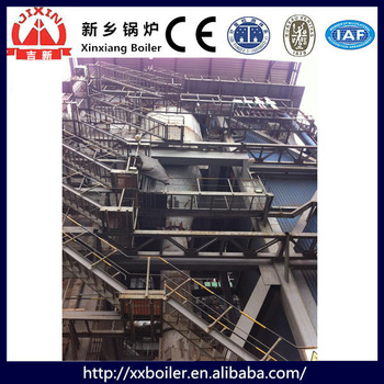 Circulating fluidized bed boiler for industry