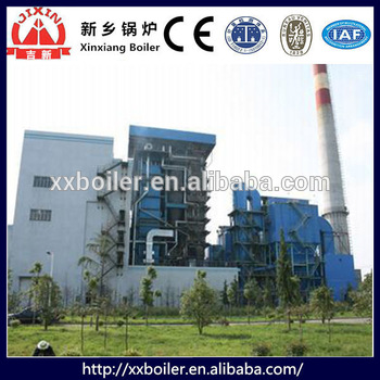 High efficiency circulating fluidized bed boiler