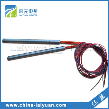 Single head heating pipe electric heater heating element for oil or water pool