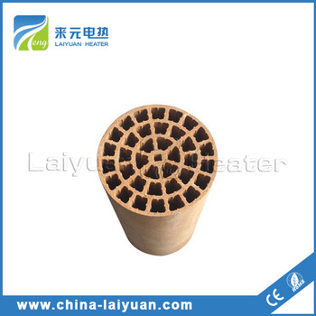 Manufacturer Custom OEM Honeycomb Ceramic Filter 30mm diameter