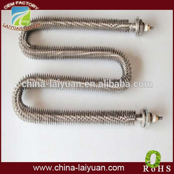 Finned Heater Heating Element For Air Heating