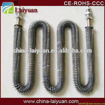 Aluminium finned tube heater