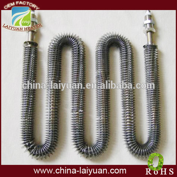 110V Electric Forced Air Heater Fin Heater Tube