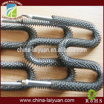 Wing Chip Finned Tube Heater With Stainless Steel