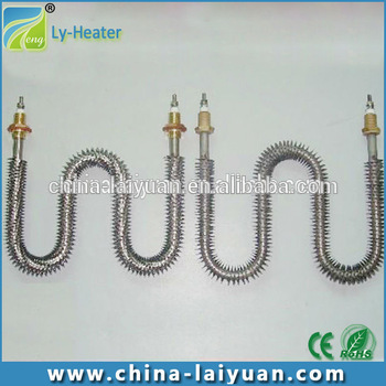 Electric Aluminium Finned Air Heater Tube, Heaing Element