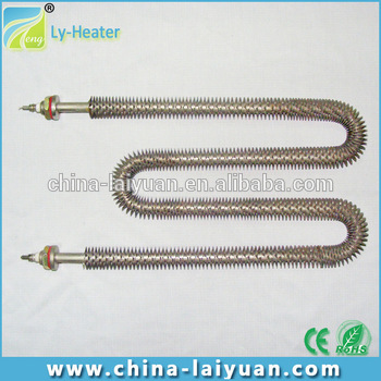 Extruded Aluminum heat exchanger finned tube