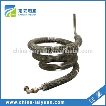 Finned flat heating element Hot Water Heater Tubular Heater Electric Flange Finned Tubular Heater
