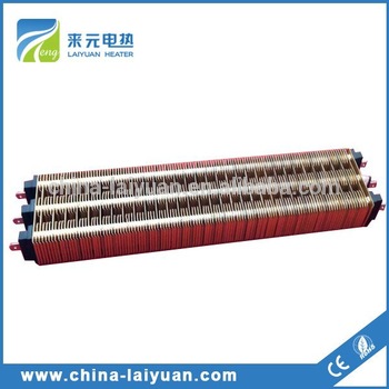Stainless steel electric finned heater strip/band Flange Finned Tubular Heater