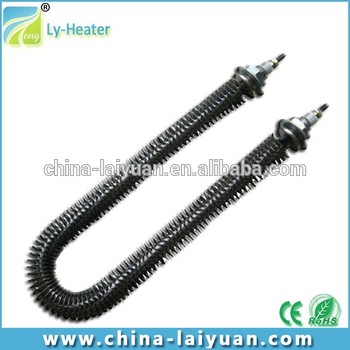 wounded aluminum finned heater exchange tube