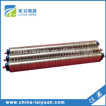 Finned flat heating element Flange Finned Tubular Heater