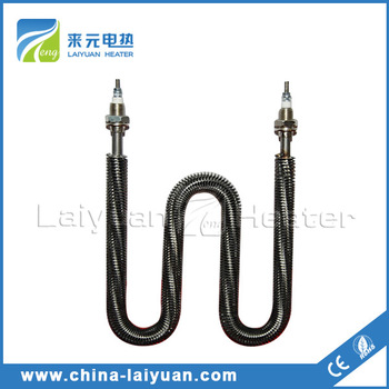 Stainless Steel Electric Screw Type Singled Head Finned Heater