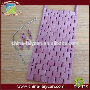 2.7KW Ceramic Pad Heating Element Flexible Heater