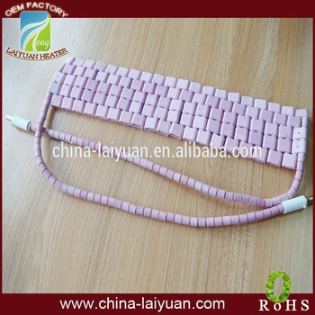 Industrial electric solid heating ceramic heater pad