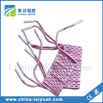 Ceramic heat Water Pipe Flexible Ceramic Heater