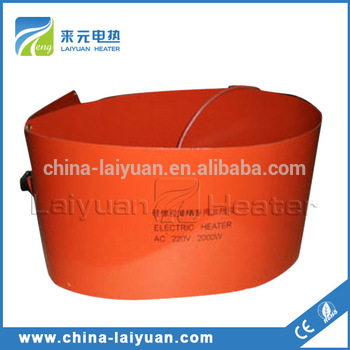 Electric heating pad gel Drum band Heater Silicone Rubber Pad Heater