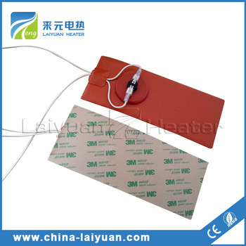 Adhesive Portable Silicone Rubber Heater 60 Celcius Thermal Pad