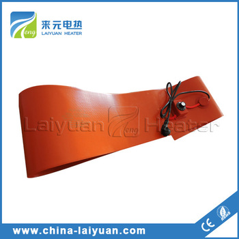 12volt heater resistance Drum band Heater Silicone Rubber Pad Heater