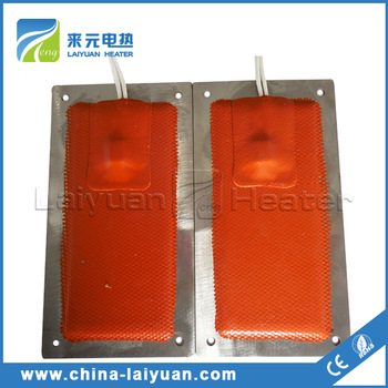 sus cover Drum band Heater Silicone Rubber Pad Heater