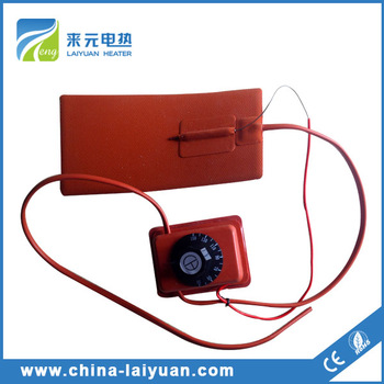 temperature probe Drum band Heater Silicone Rubber Pad Heater