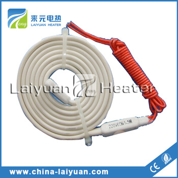 40w/m Silicone Rubber Heating Wire Defrost Heater Cable