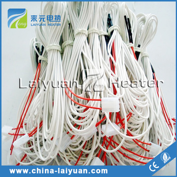 15W/m Silicone Rubber Heater Wire Electric Heating Cable