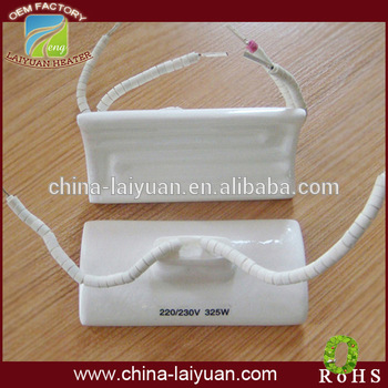 400W 120*60mm Ceramic Infrared Sauna Heater