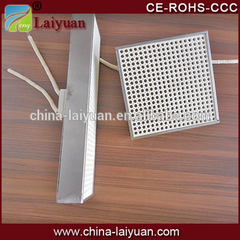 Top quality Infrated honeycomb ceramic heater plate with high temperature resistance
