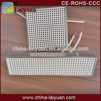 Honeycomb plate heat exchanger