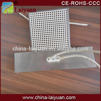 Infrared honeycomb ceramic plate
