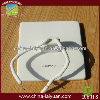 Square Aluminum Nitride IR Cearmic Heater