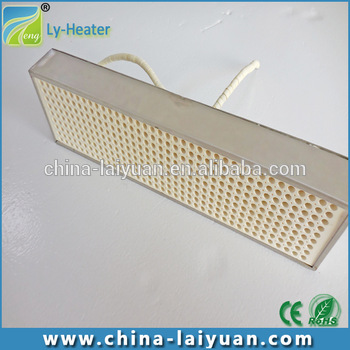 Electric Honeycomb Ceramic Heater With Stainless Steel