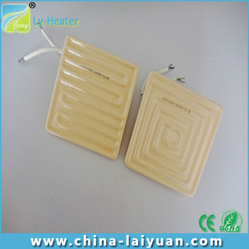 120X120 230V 400W IR Heating Element Ceramic Flat