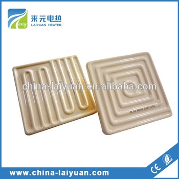 baking for dry ceramic heating element