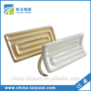 Gas heater ceramic infrared emitter