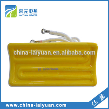 High Temperature Resistance 1kw Ceramic Emitter With Curved