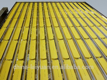 High quality electric ceramic heater with stainless steel adjustable