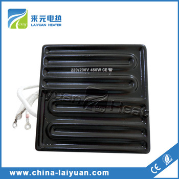 Infrared 120x120mm Ceramic Heater For Industrial Vaccum Machine