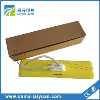 Custom OEM Infrared Heater 240v 650w Ceramic Emitter Wholesale