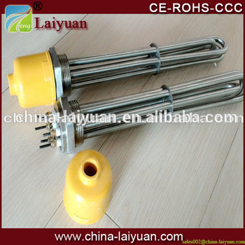380V electric Flange Immersion water heater with thermostat