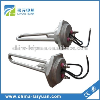 reduced rate electric storage water flange heater