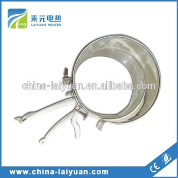 wholsales mica band heater with thermocouple hole