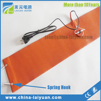 DC Flexible Pad Heating Element Silicone Rubber Heater